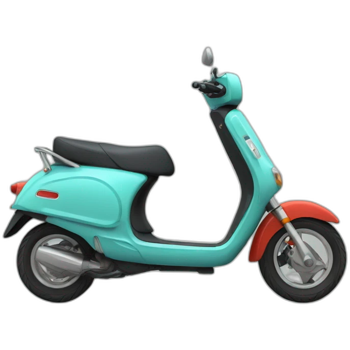 Shared Scooter with color code 311c emoji