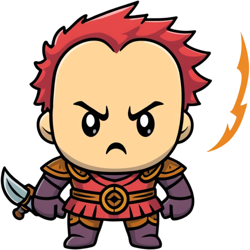 Umbralma from Baldur's Gate 3 with angry expression emoji