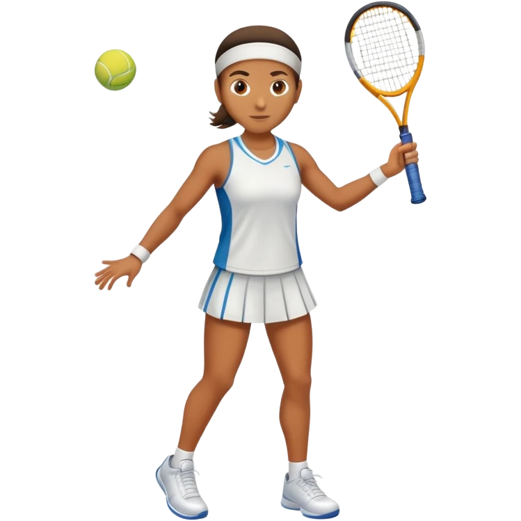 tennis player emoji
