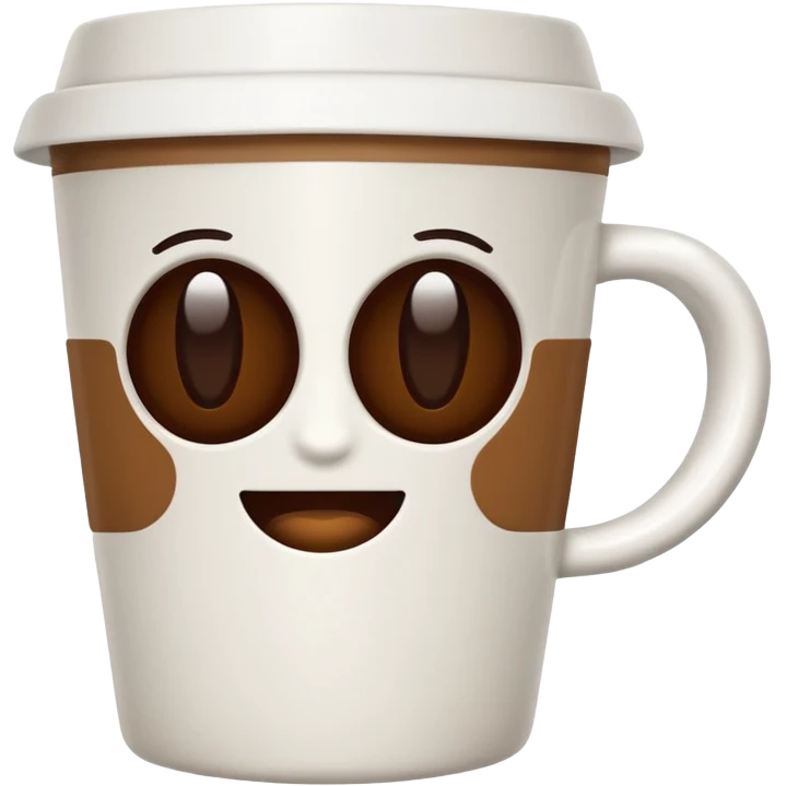 a coffee cup emoji