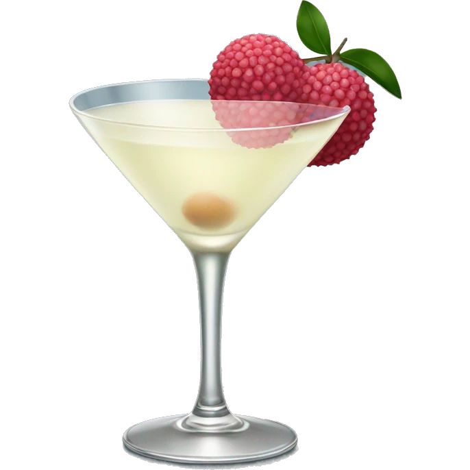 lychee martini emoji
