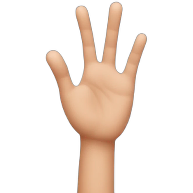 Cœur avec les mains emoji
