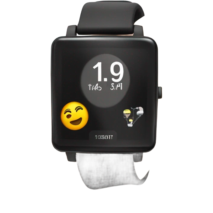 smart watch emoji