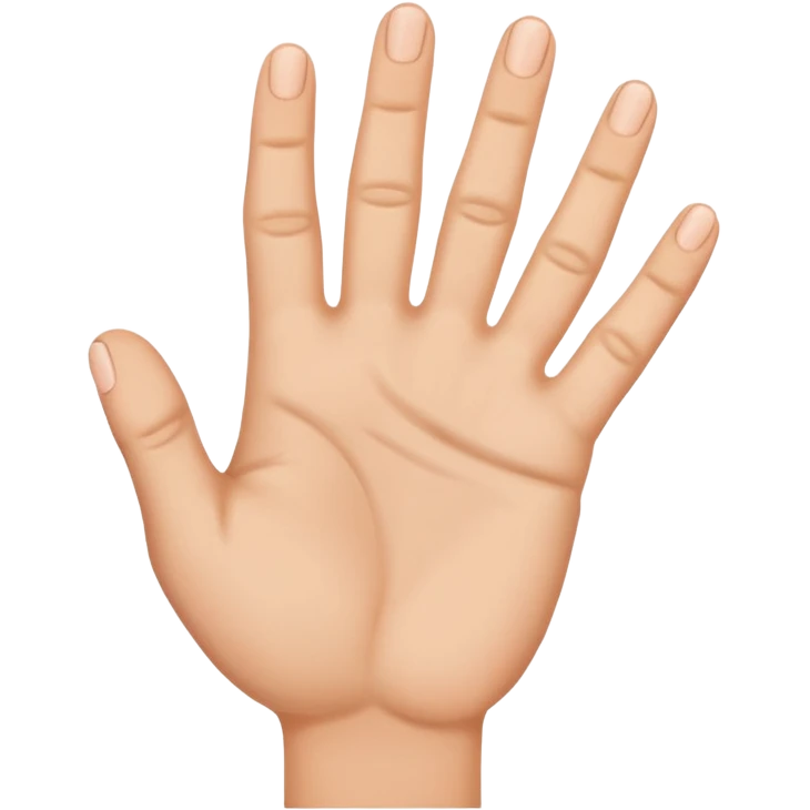 PRECISO DE UMA MÃO COM 5 DEDOS emoji