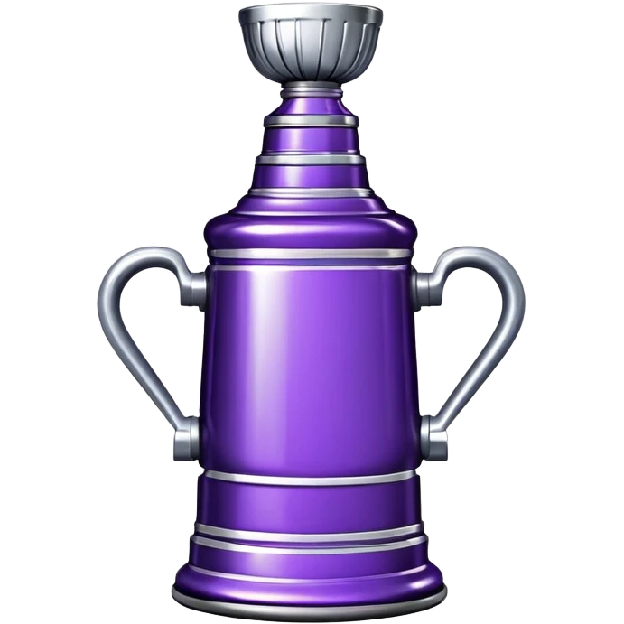 Stanley Cup purple emoji