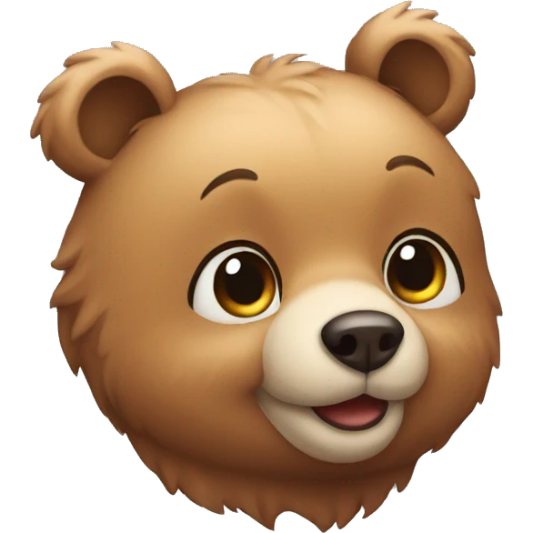 cute bear emoji