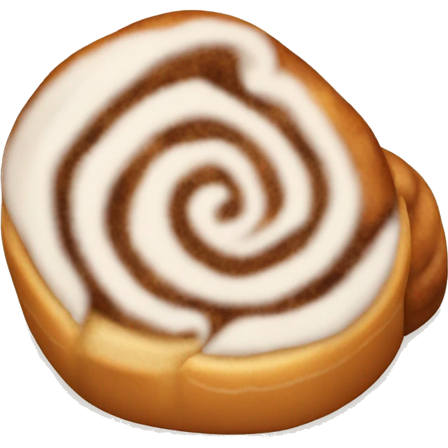Cinnamon roll emoji