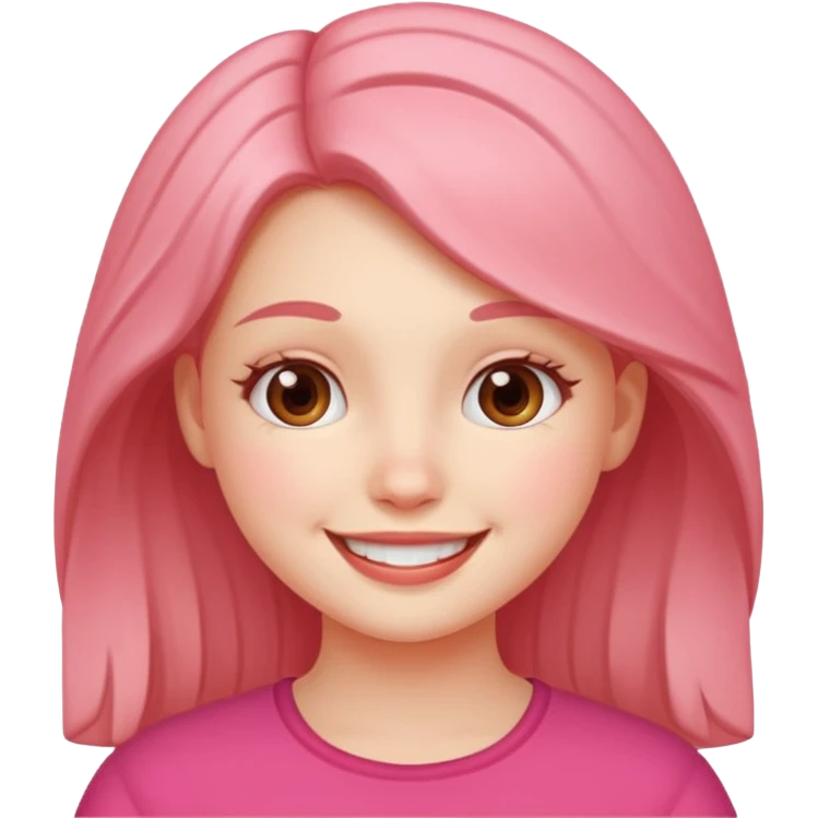 Cute girl emoji