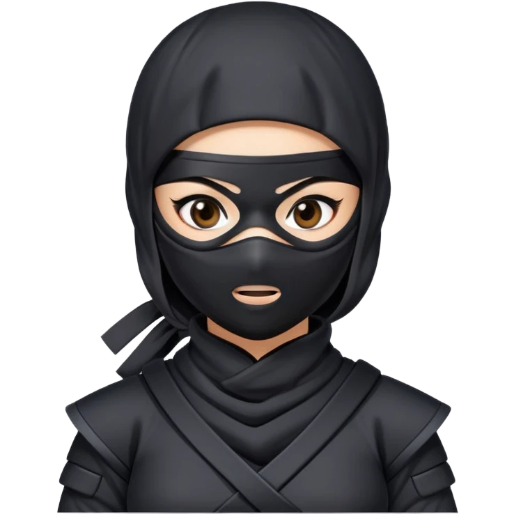 Ninja girl emoji