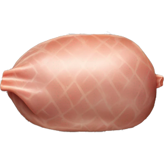 Ham inside oven emoji