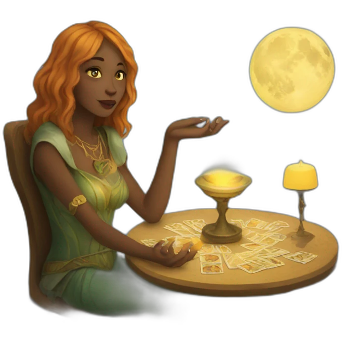 tarot reader emoji