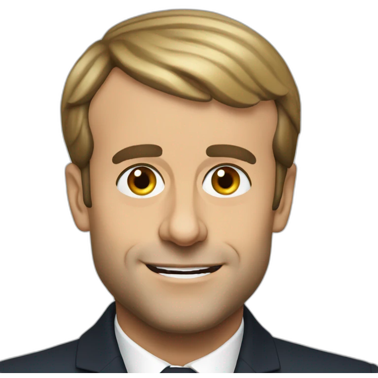 Emmanuel Macron emoji