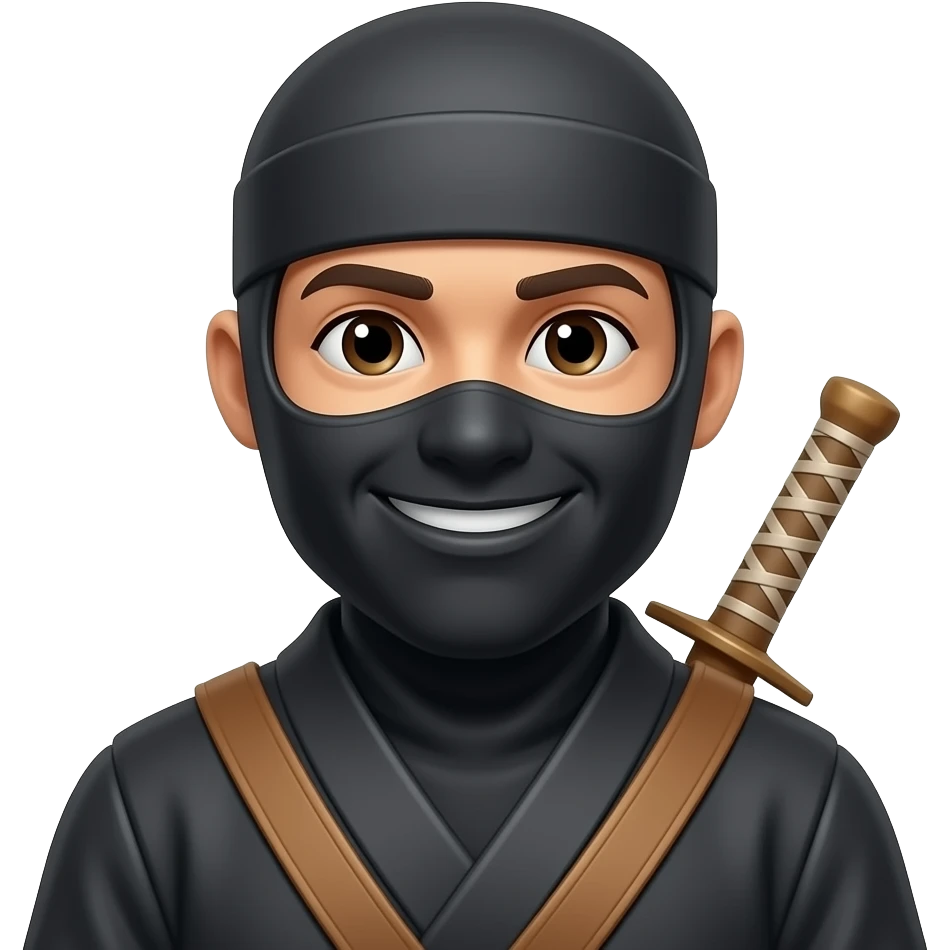 smily nija emoji