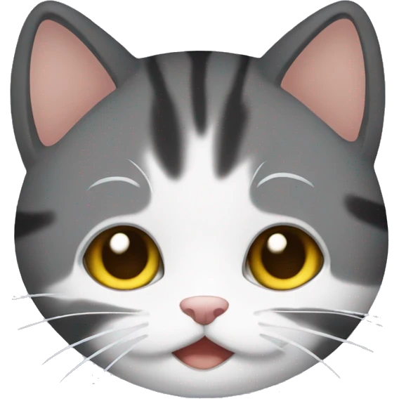 小猫吃鱼 emoji