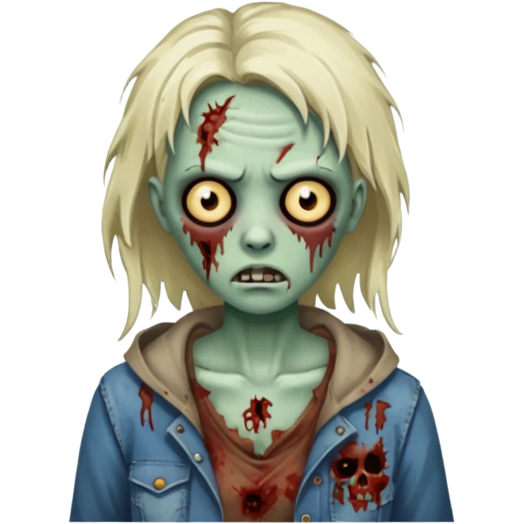 Zombie woman emoji