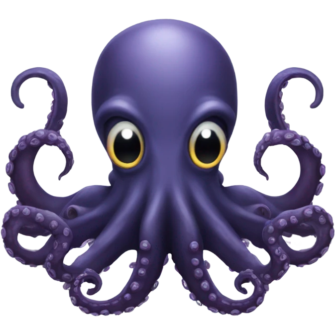 Gothic octopus emoji