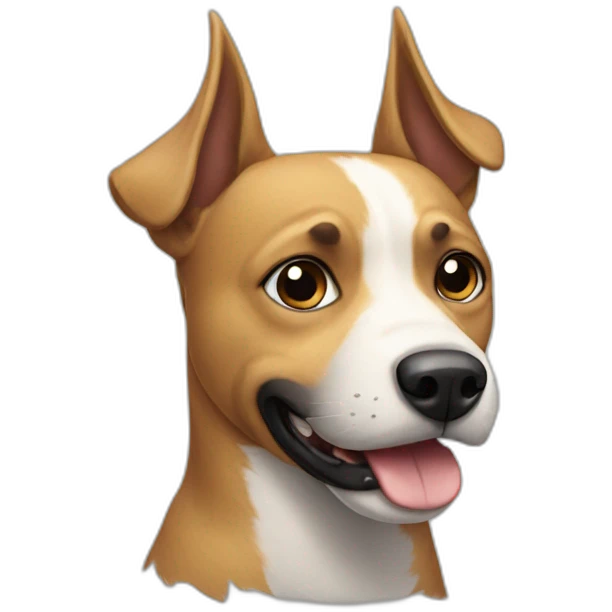 Perro esquiando emoji