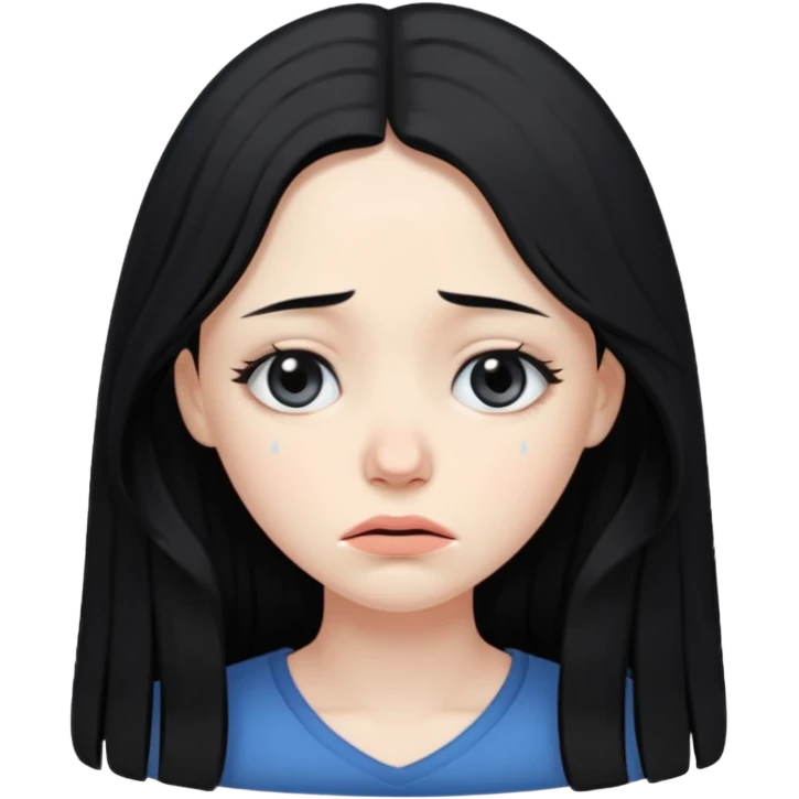 грустная женщина emoji