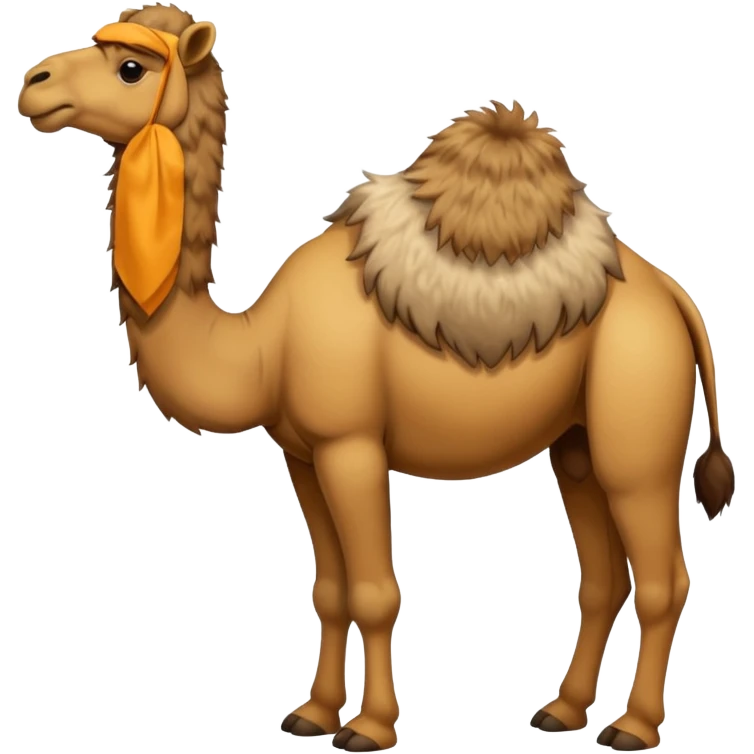 High resolution camel emoji