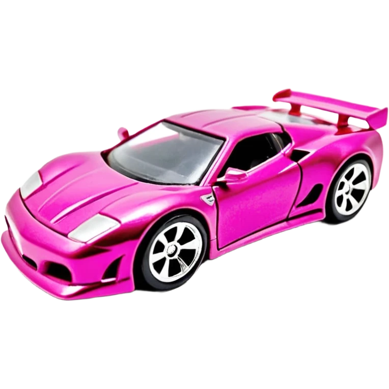 Машинка HotWheels розового цвета в классической упаковке HotWheels. emoji