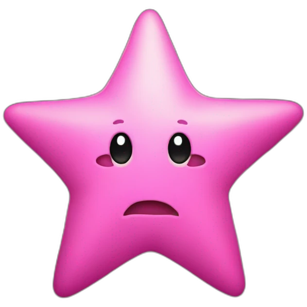 pink-star emoji