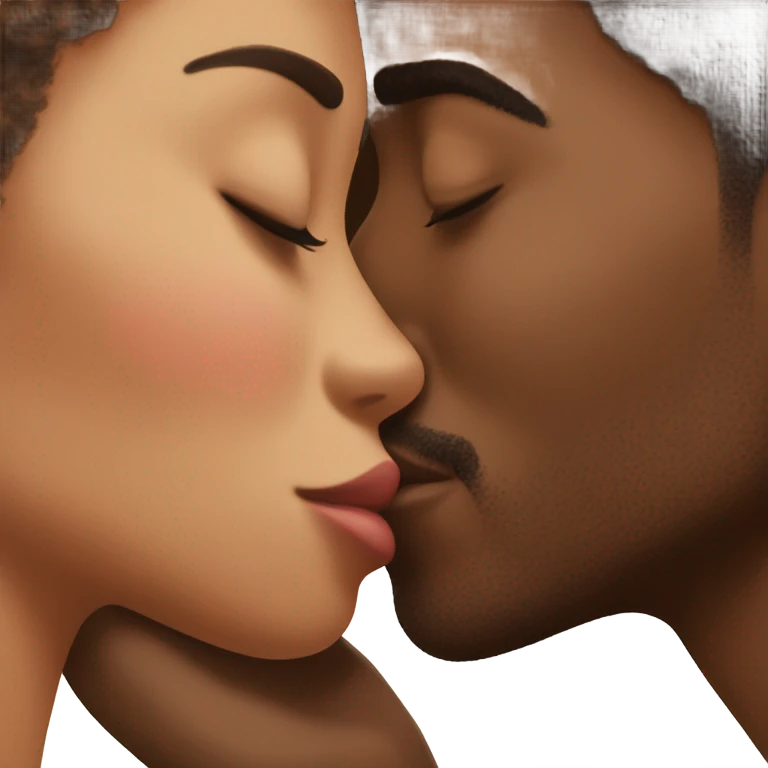 Kissing emoji