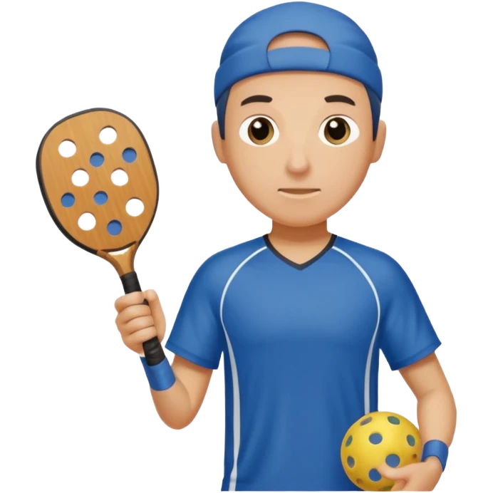 Pickleball player emoji