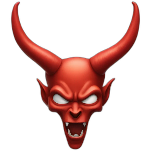 Devil horns sign emoji