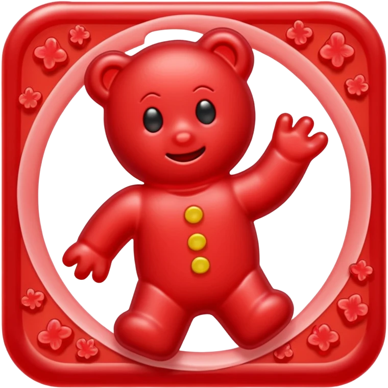 A sour patch kid emoji