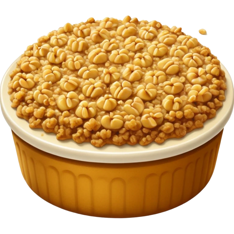 Apple crumble emoji
