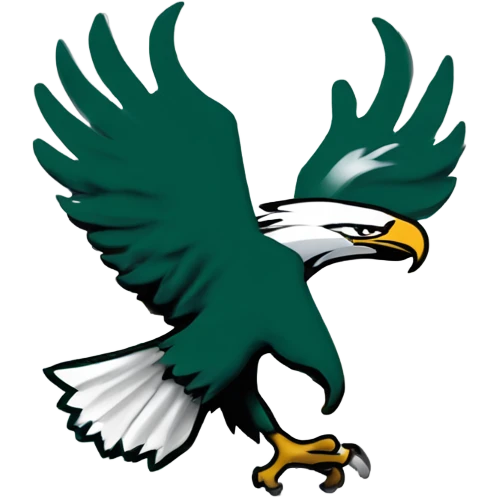 Philadelphia eagles logo getting stomped on  emoji
