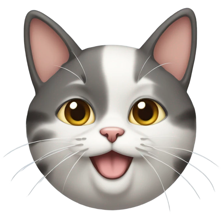 😼 with a bow on its ear emoji