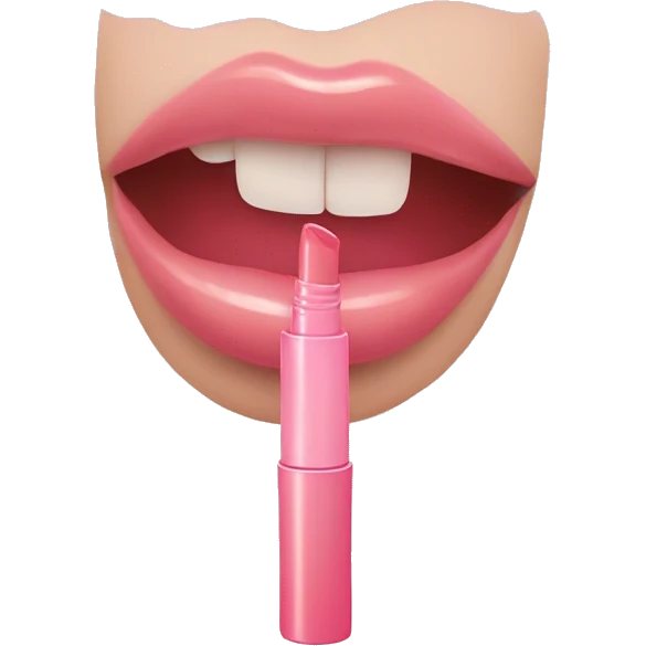 lip gloss emoji