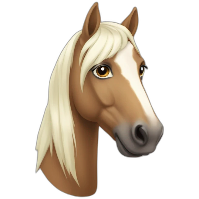 Cheval Isabelle  emoji