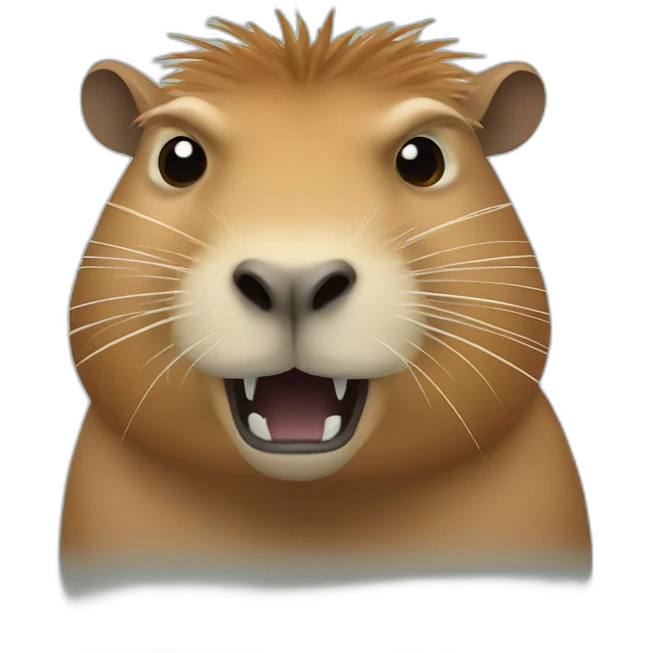 Angry Capybara emoji