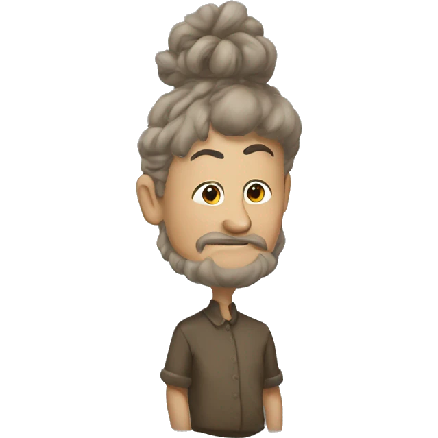 Рыжий толстый котик emoji