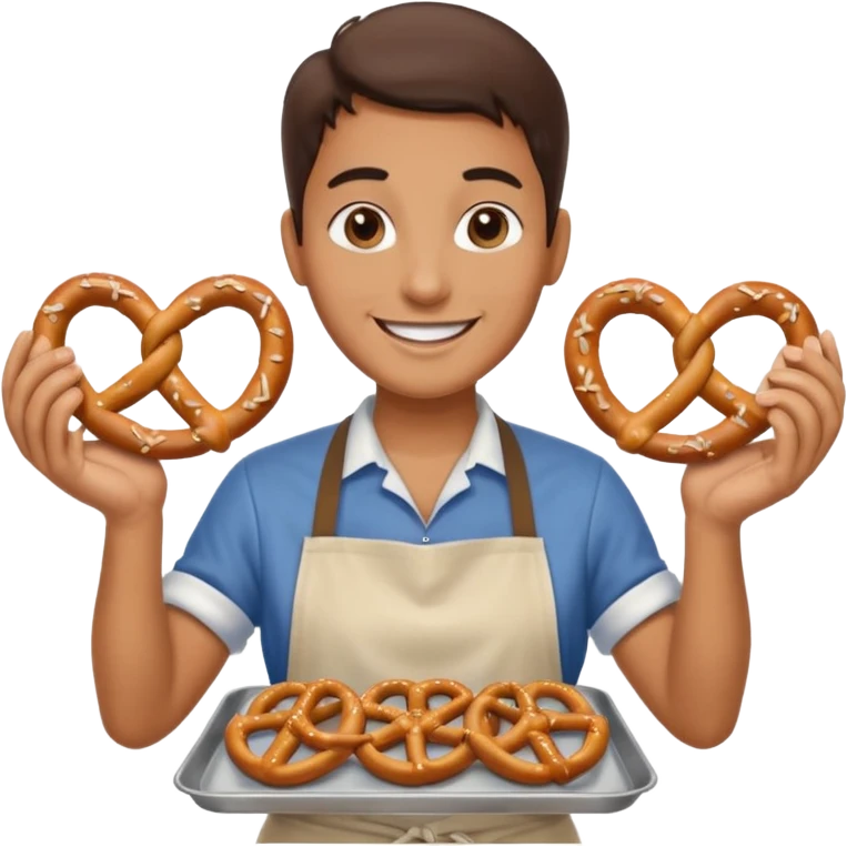 pretzel vendor emoji