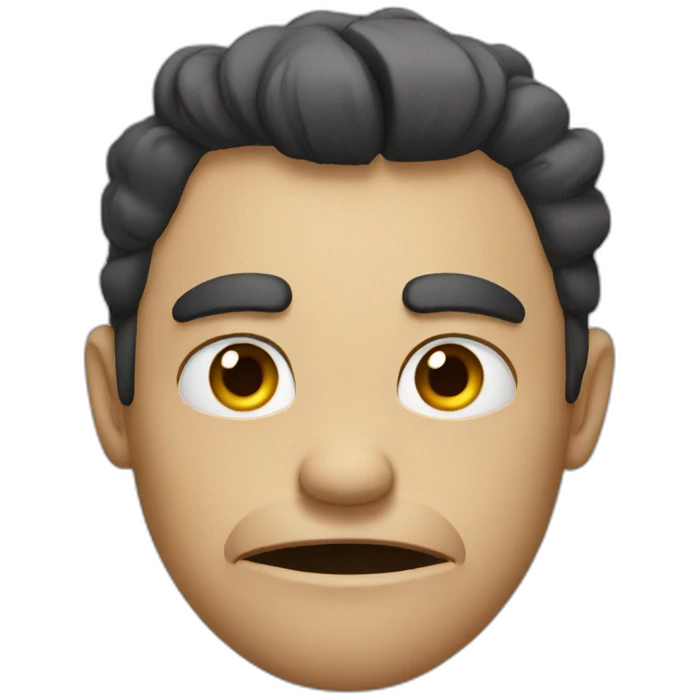 Angry boyfriend emoji