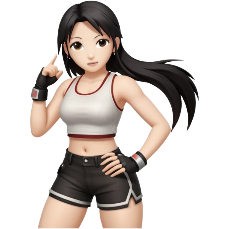 Final fantasy 7 Tifa dance  emoji