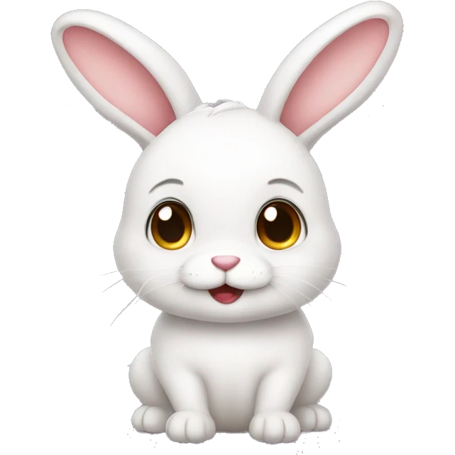 cute bunny emoji