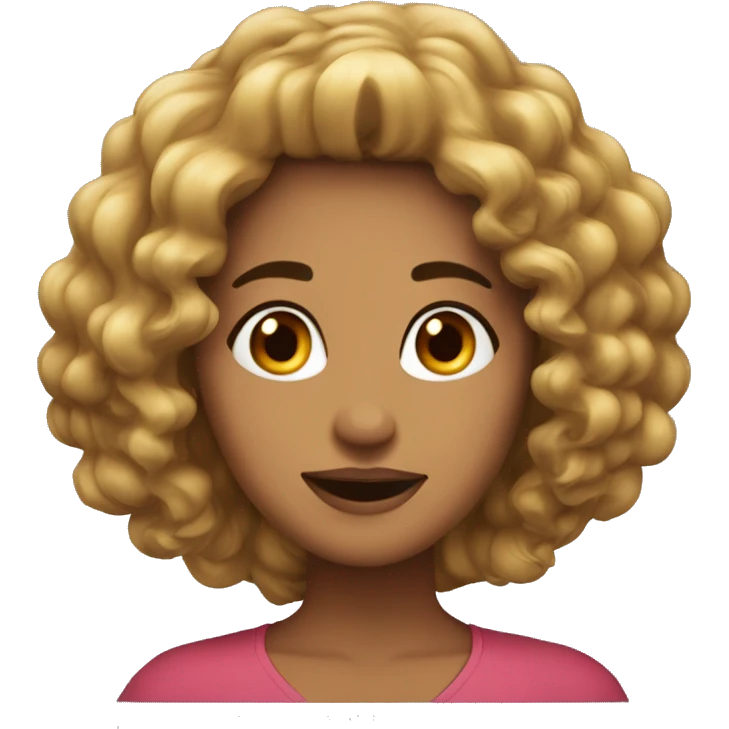 Morenita de pelo liso durmiendo hermosa emoji
