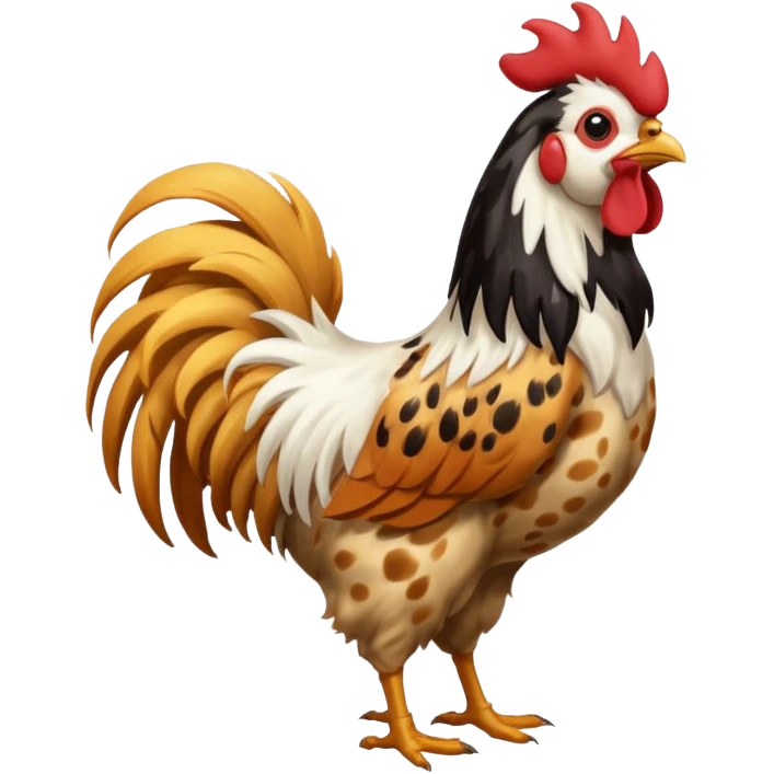 rooster dog emoji