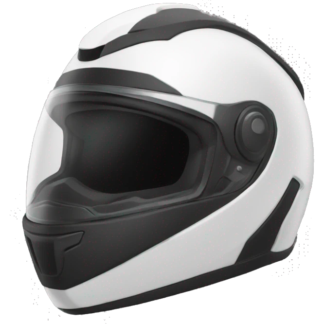 capacete de moto emoji