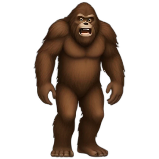 bigfoot emoji