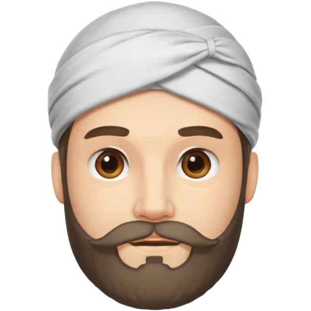 adult man with head bow with beard   emoji
