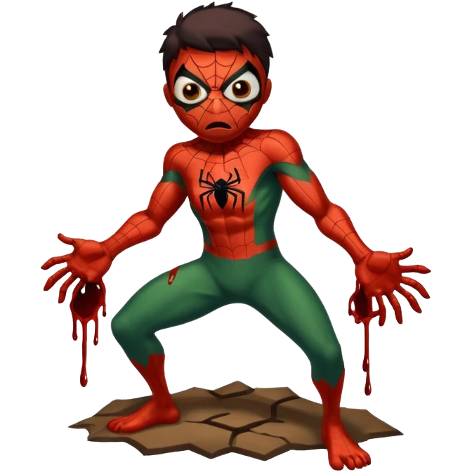 HOMEM ARANHA ZUMBI emoji