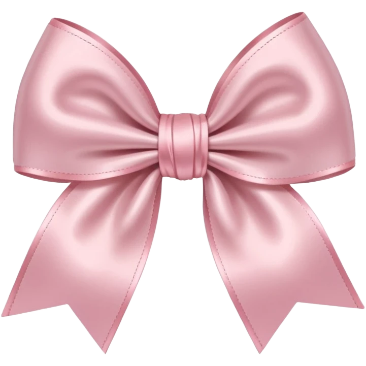 Light Pink bow emoji