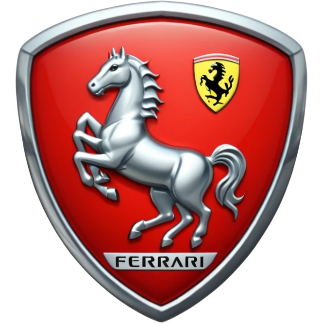 Ferrari badge emoji
