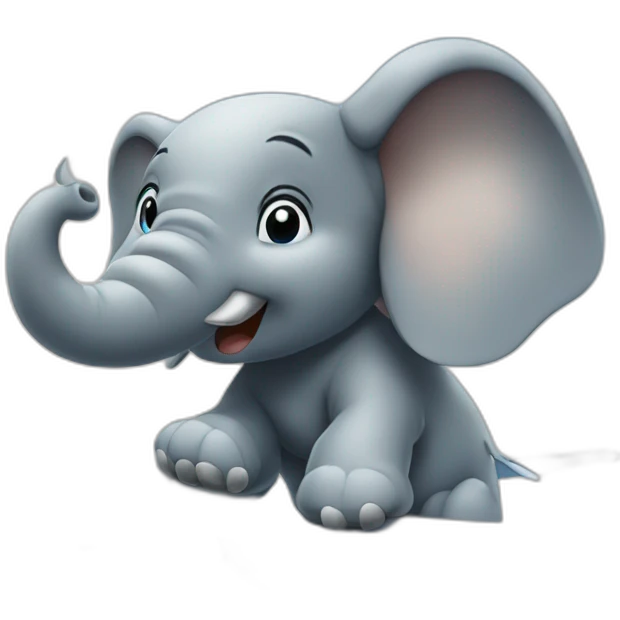 Éléphant en avion emoji