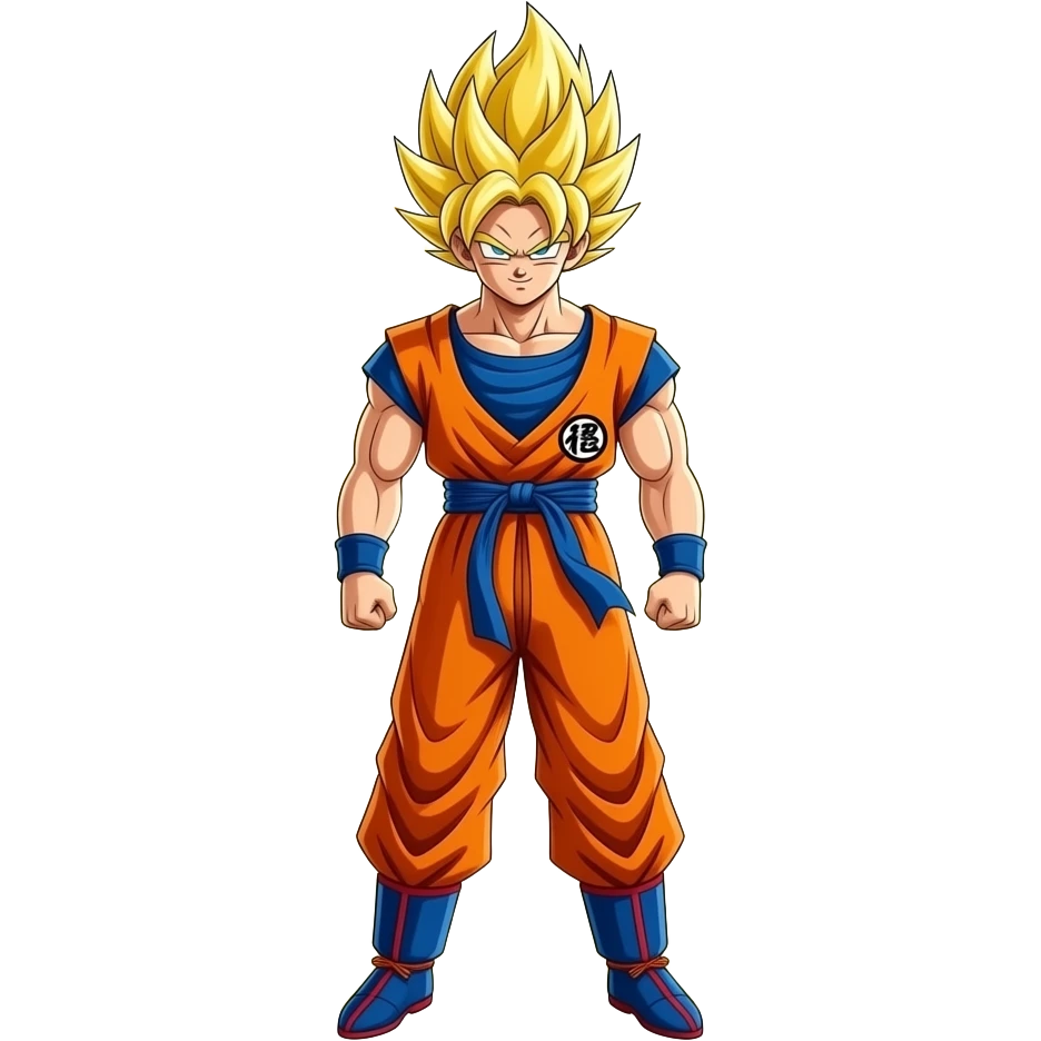 Goku's kamehameha emoji